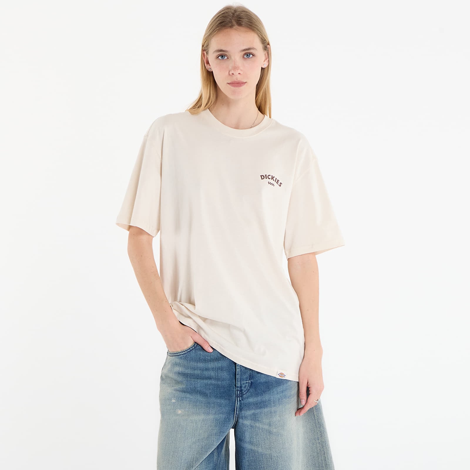 Moške majice  Dickies Pizza Tee UNISEX Beige
