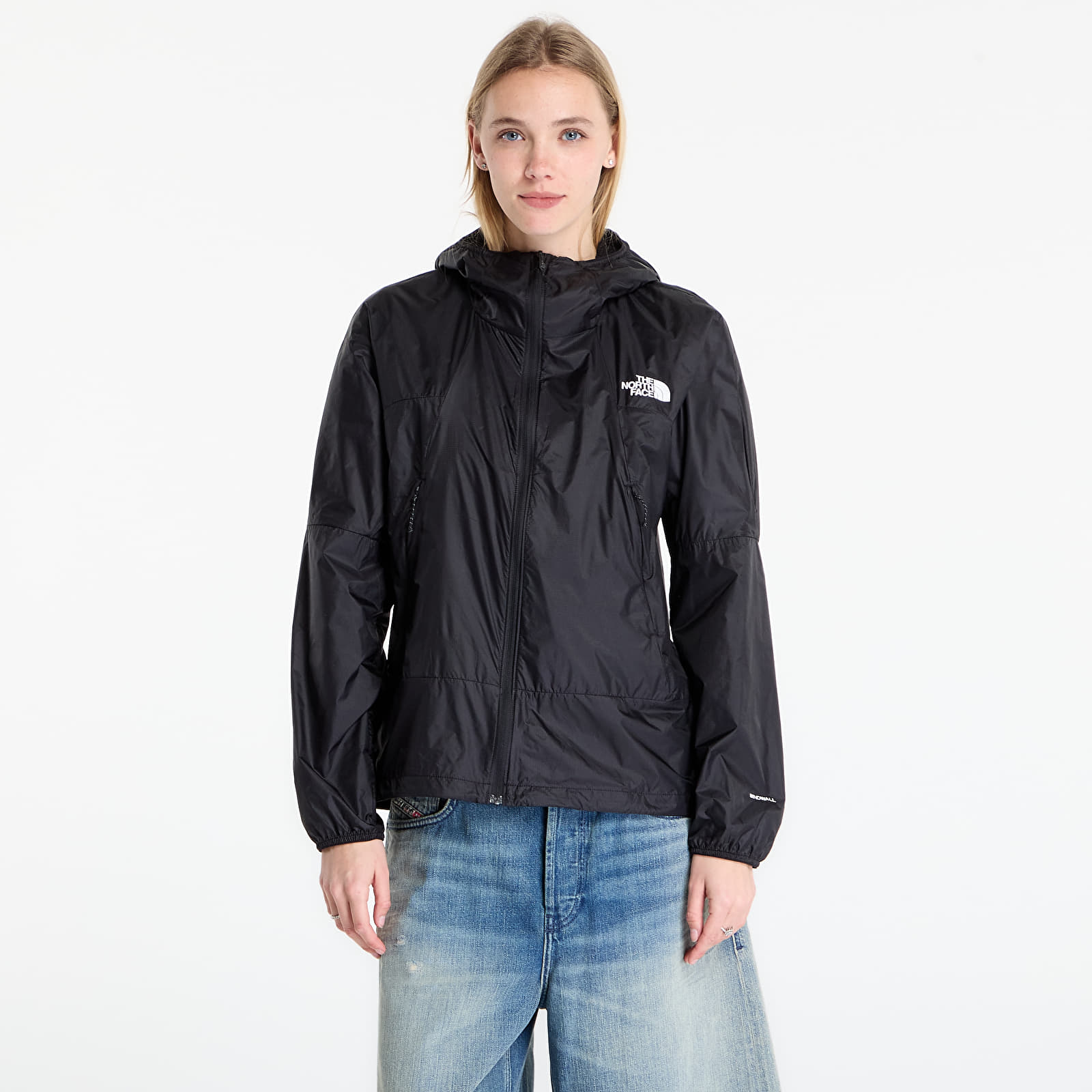 Women's Windbreakers The North Face W Ridgelite Futurefleece Wind Jacket TNF Black