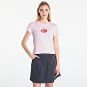 Nike Sportswear Chill Knit Women's Slim Cropped T-Shirt Pink Foam