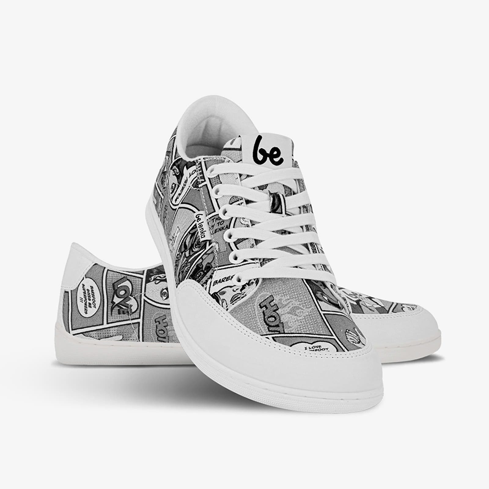 Topánky Be Lenka Rebound Black & White