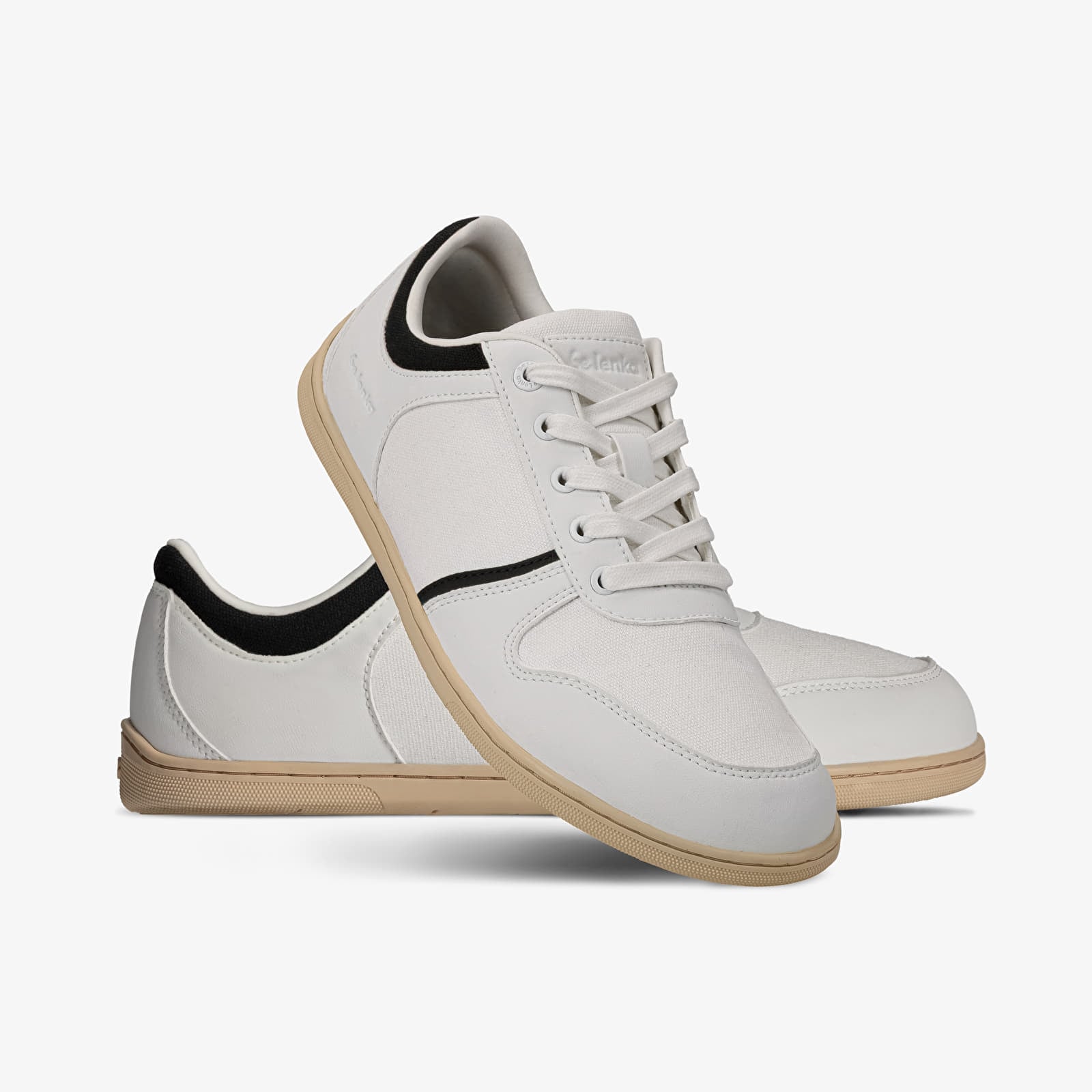 Men's sneakers and shoes Be Lenka Echo White & Black Vegan