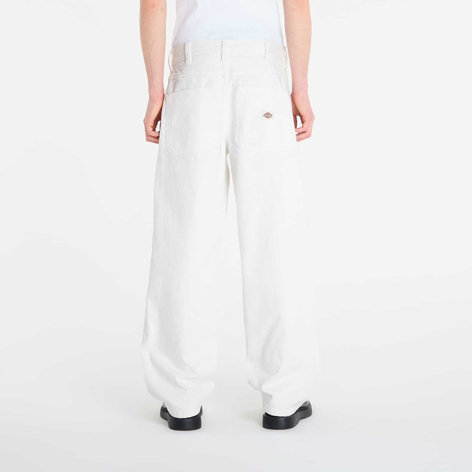 Vaqueros para hombre Dickies Selvedge Double Knee Deni White