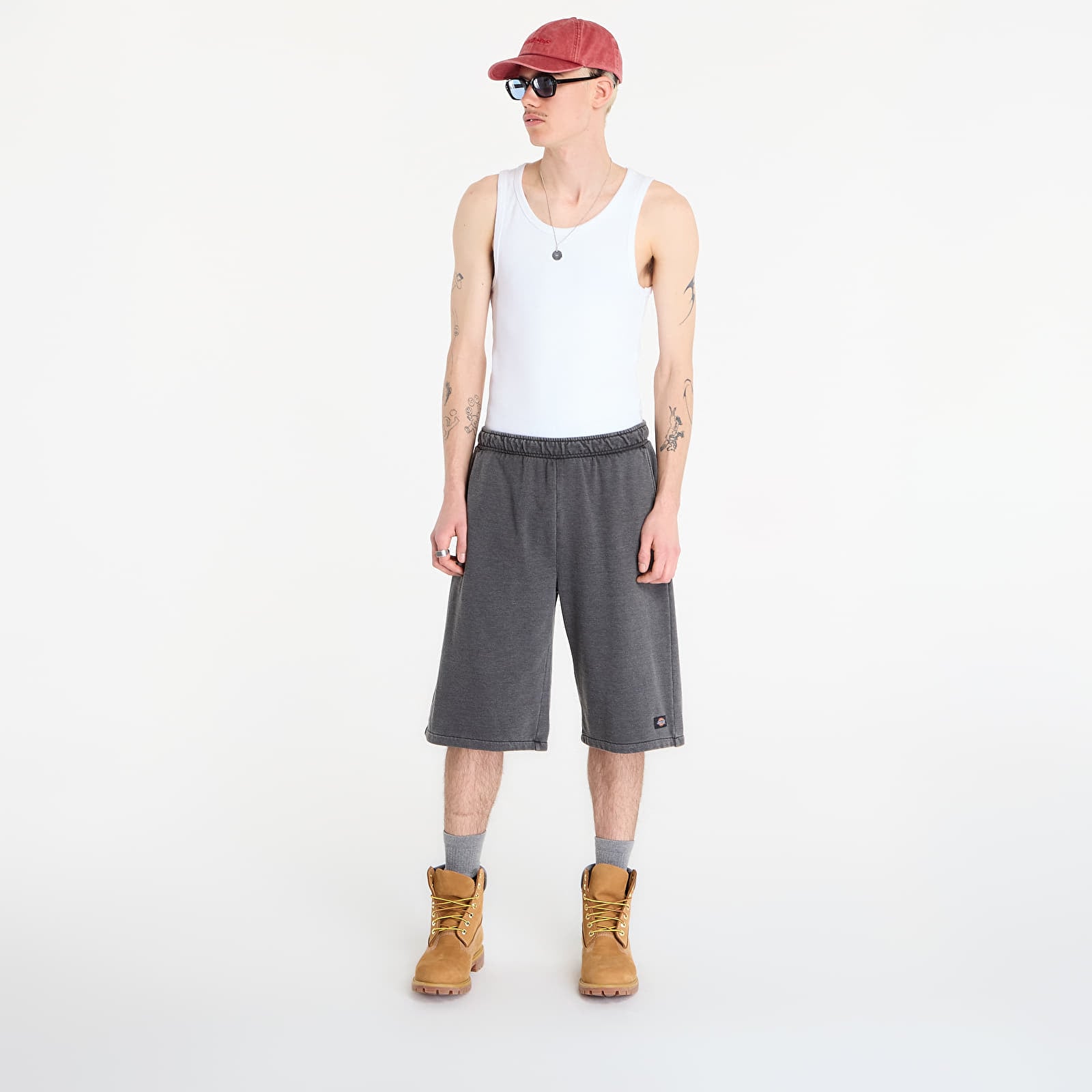 Shorts homme Dickies Streetsboro 13 Inch Sweat Black