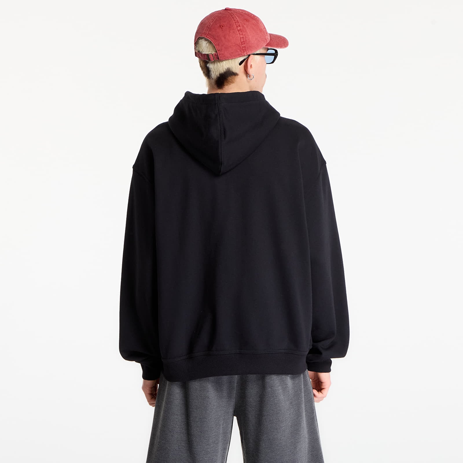 Pánske mikiny Dickies Aitkin Zip Hoodie Black