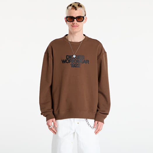 Mikina Dickies Torrey Sweatshirt Timber Brown