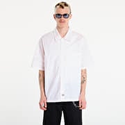 Dickies Venedocia Stripe Shirt Short Sleeve White