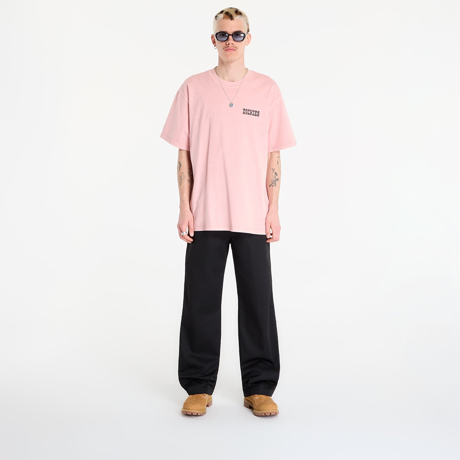 Meeste T-särgid Dickies Buchtell Short Sleeve Tee Bridal Rose
