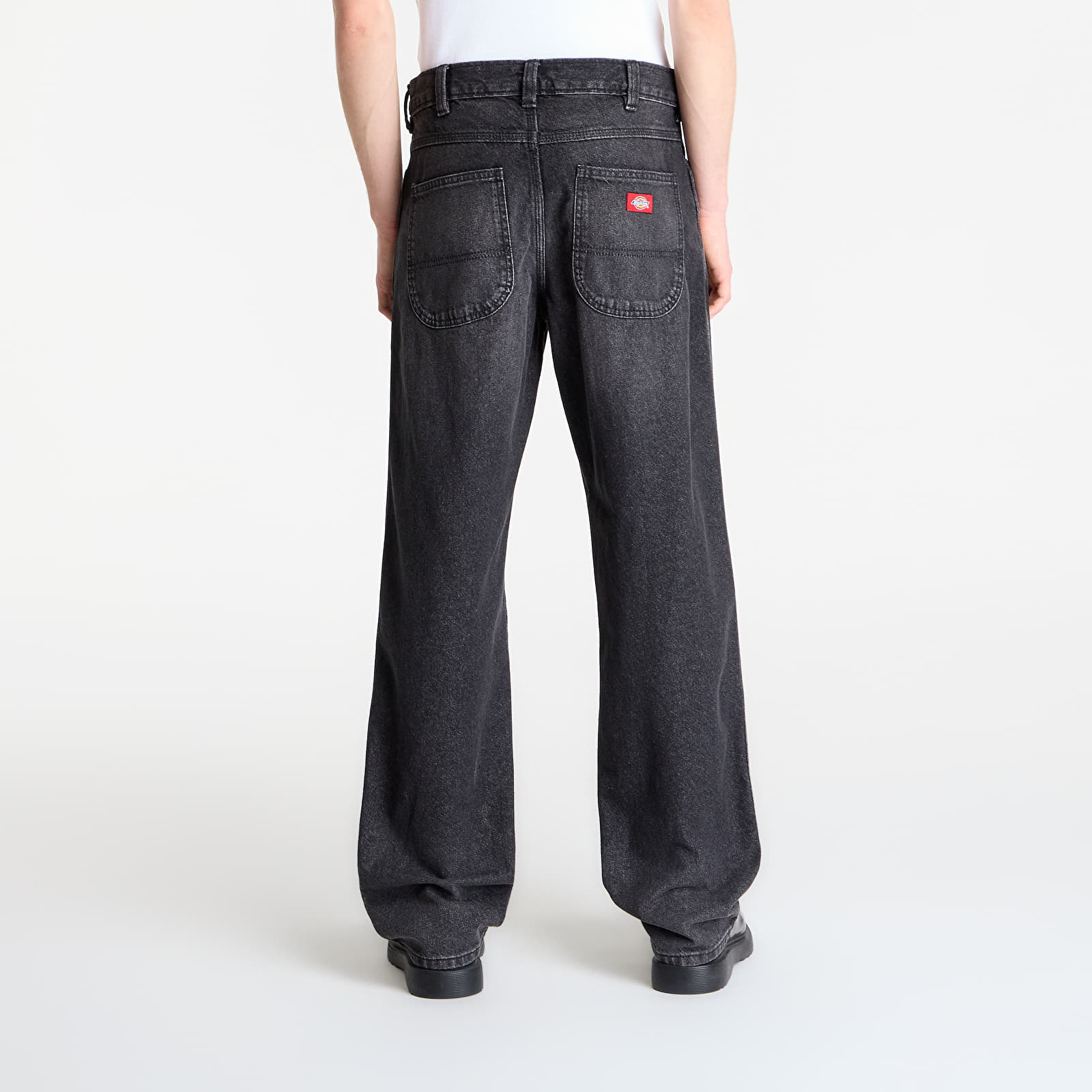 Meeste teksad Dickies 954 Relaxed Straight Work Jeans Black Washed