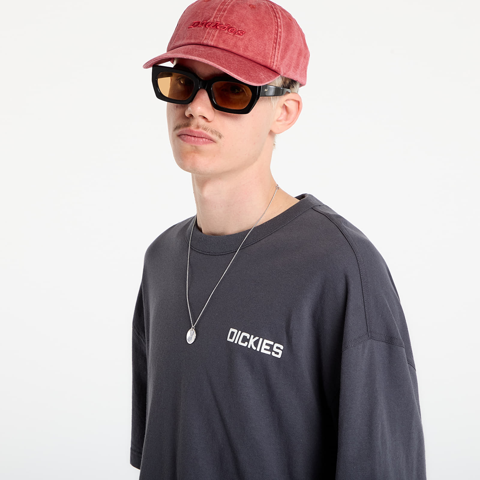 T-shirts homme Dickies Payson 2in1 Tee Black