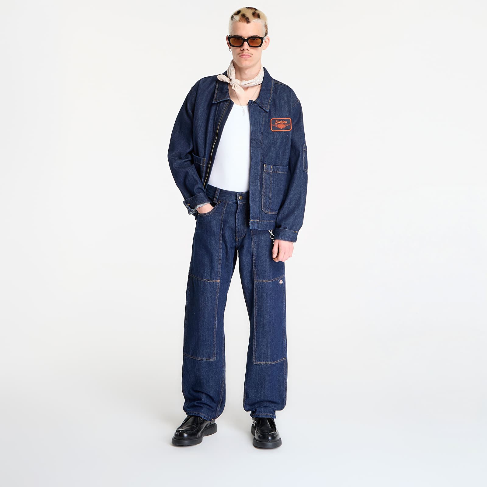 Meeste teksad Dickies M X Hoodie Denim Pant Rnsd Blue