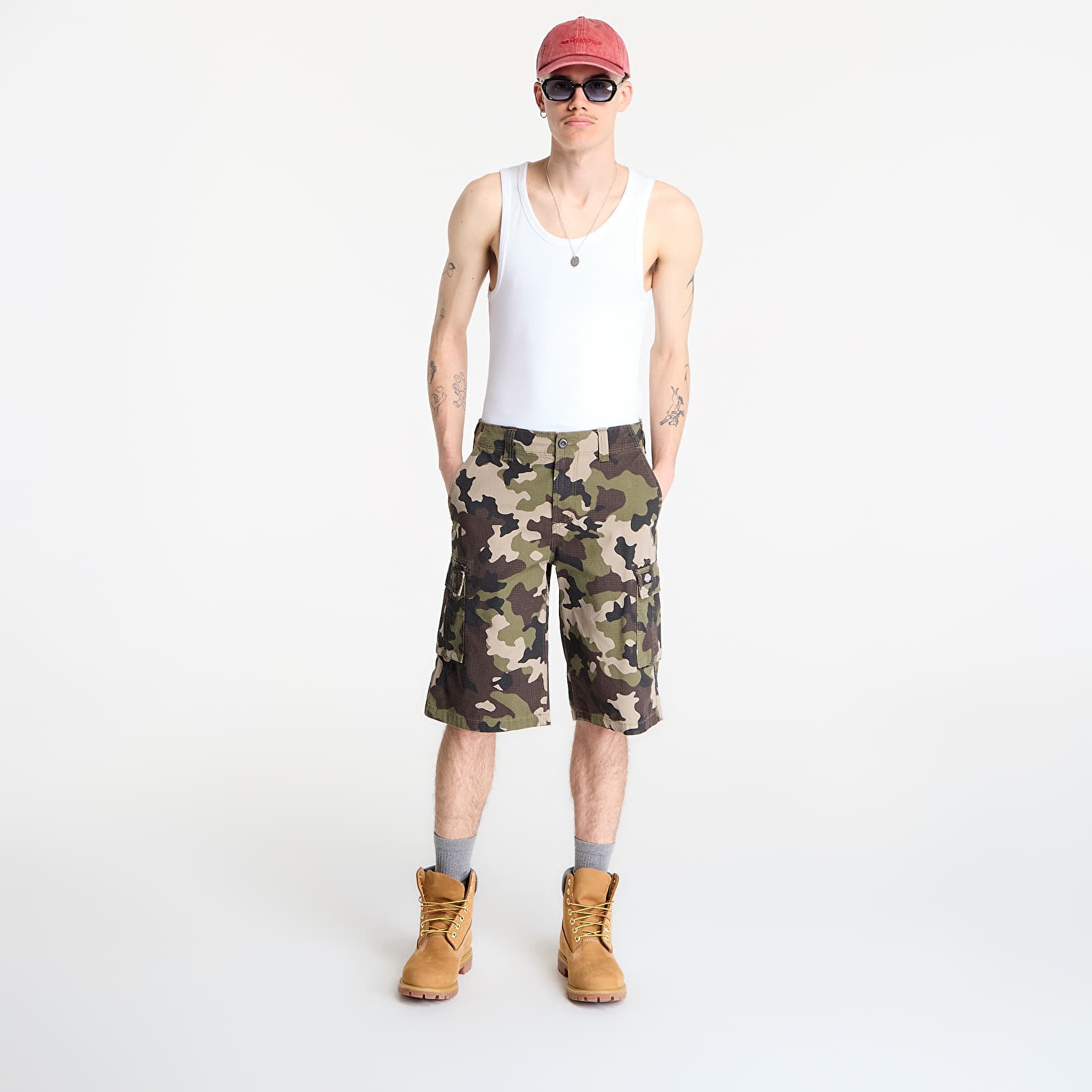Shorts homme Dickies Eagle Bend Cargo Short Camouflage
