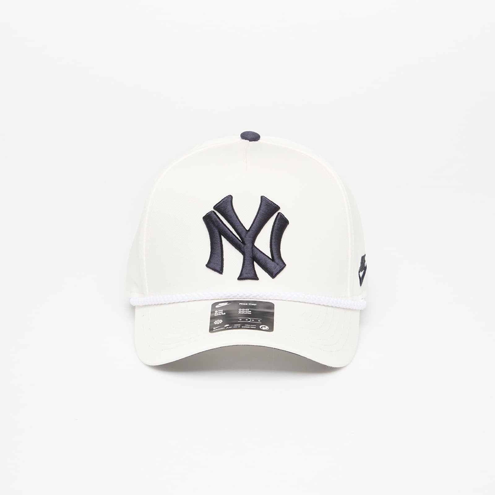Шапка Nike Cooperstown Rise Structured Cap Sail/ Pitch Blue S/M