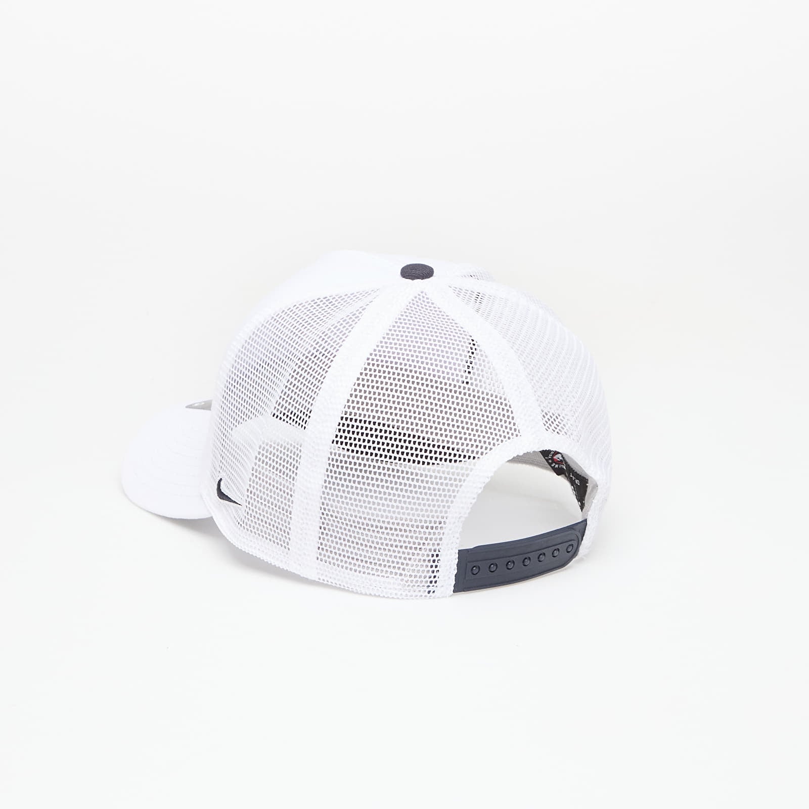 Kasketter til mænd Nike Primetime Dri-Fit Rise Structured 5 Panel Trucker Cap White/ Pitch Blue/ White