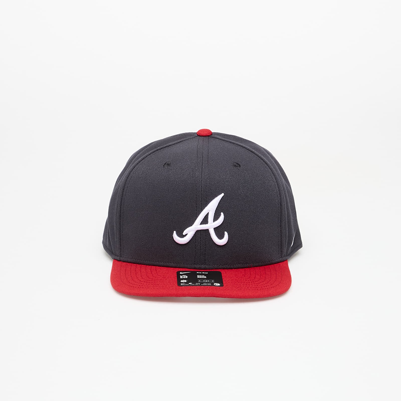 Men's caps Nike Dri-Fit Pro Structured Square Bill Cap Pitch Blue/ Gym Red