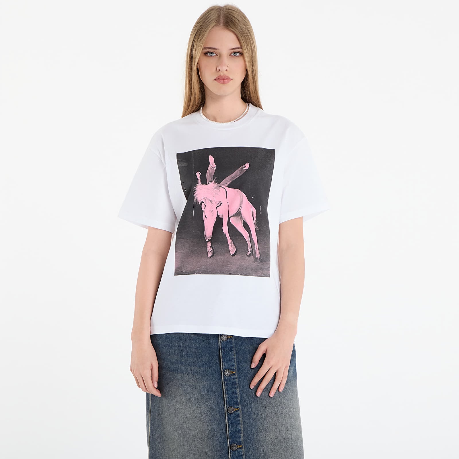 T-särgid Carhartt WIP W' S/S Sean Hamilton T-Shirt White