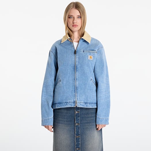 Bunda Carhartt WIP OG Detroit Jacket UNISEX Blue/ Dusty H Brown