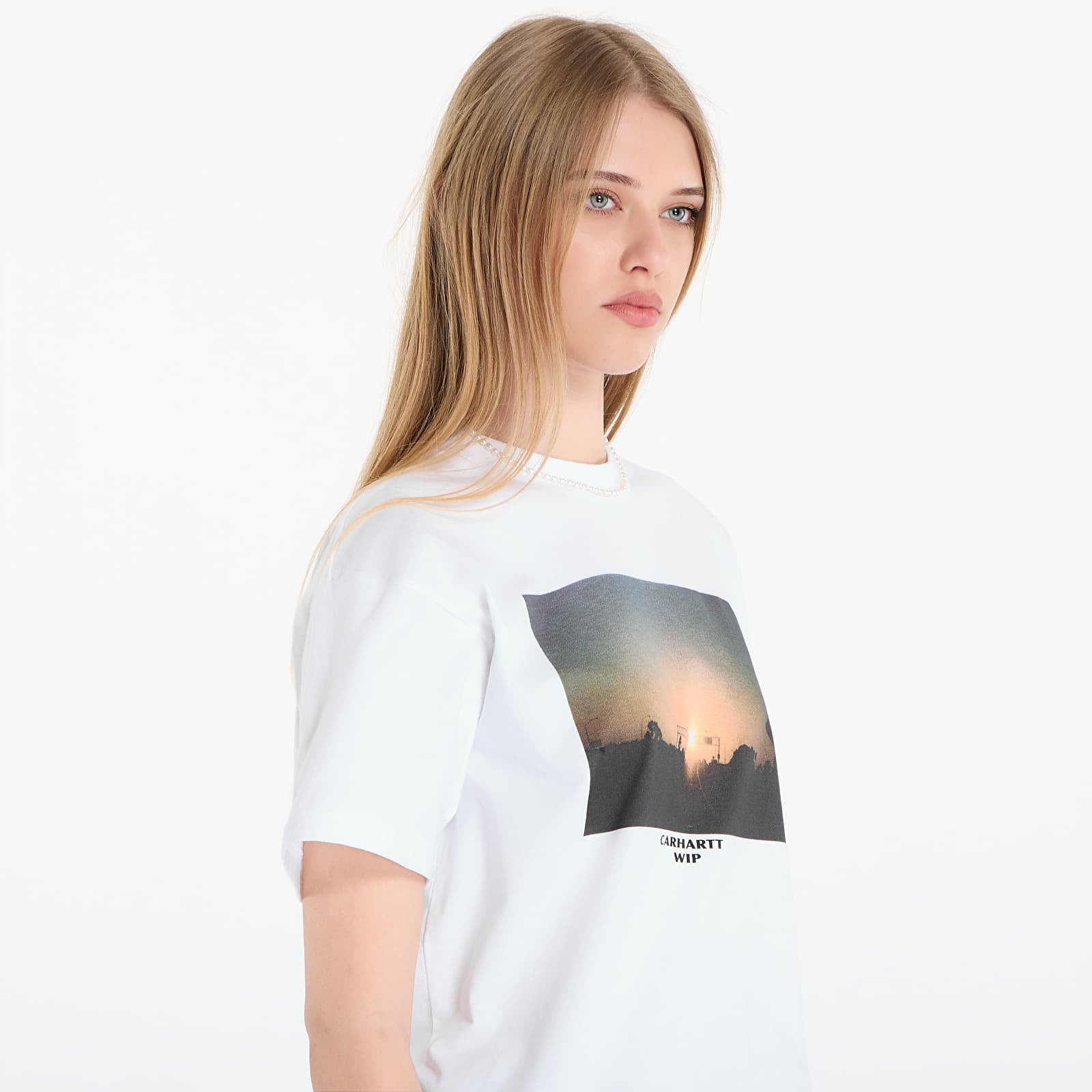 T-Shirts Männer Carhartt WIP S/S Warm Views T-Shirt UNISEX White