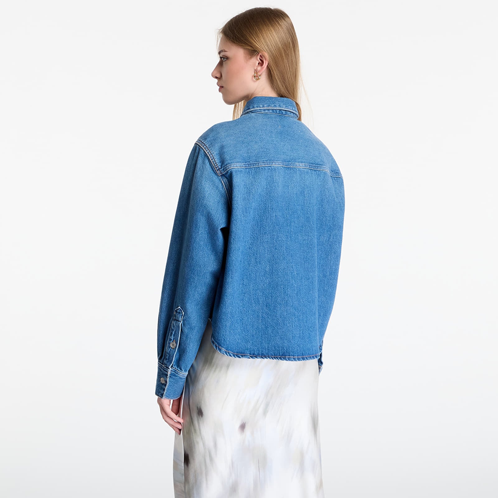 Shirts Samsøe Samsøe Sacelia Shirt Fluid Denim