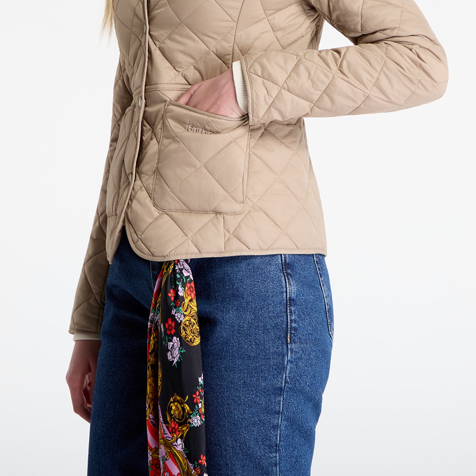 Jacken Barbour Deveron Quilted Jacket Light Trench/ Light Trench