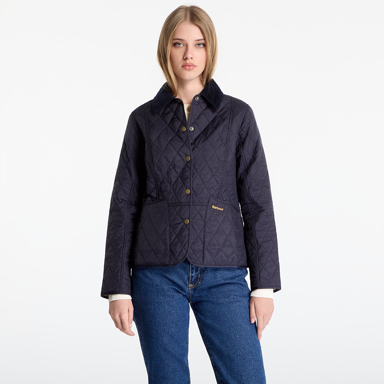 Яке Barbour Summer Liddesdale Quilted Jacket Navy/ Pearl M