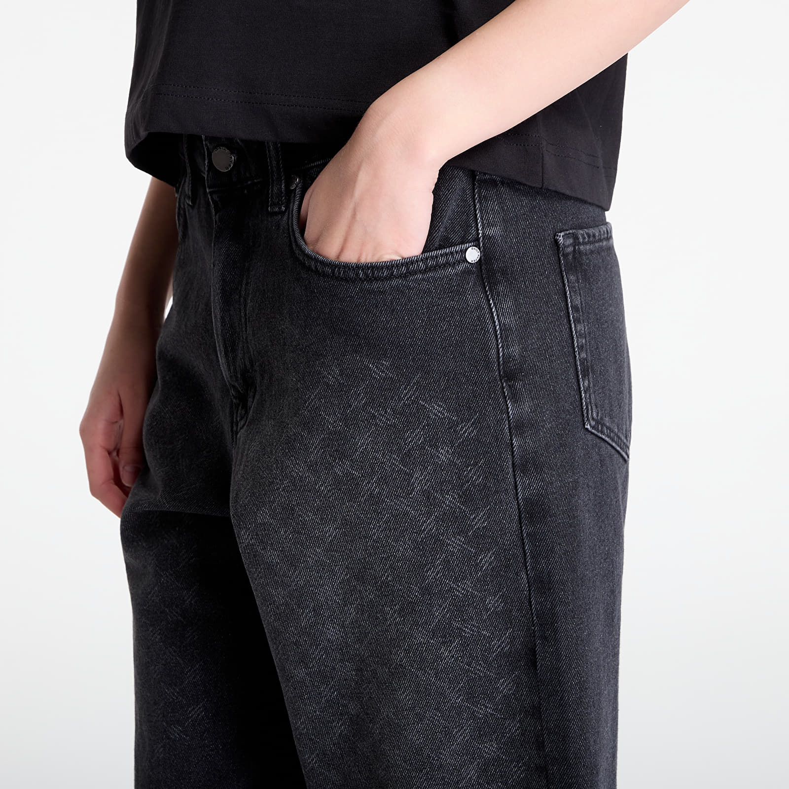 Shorts Daily Paper Laser Monogram Denim Shorts V2 Black