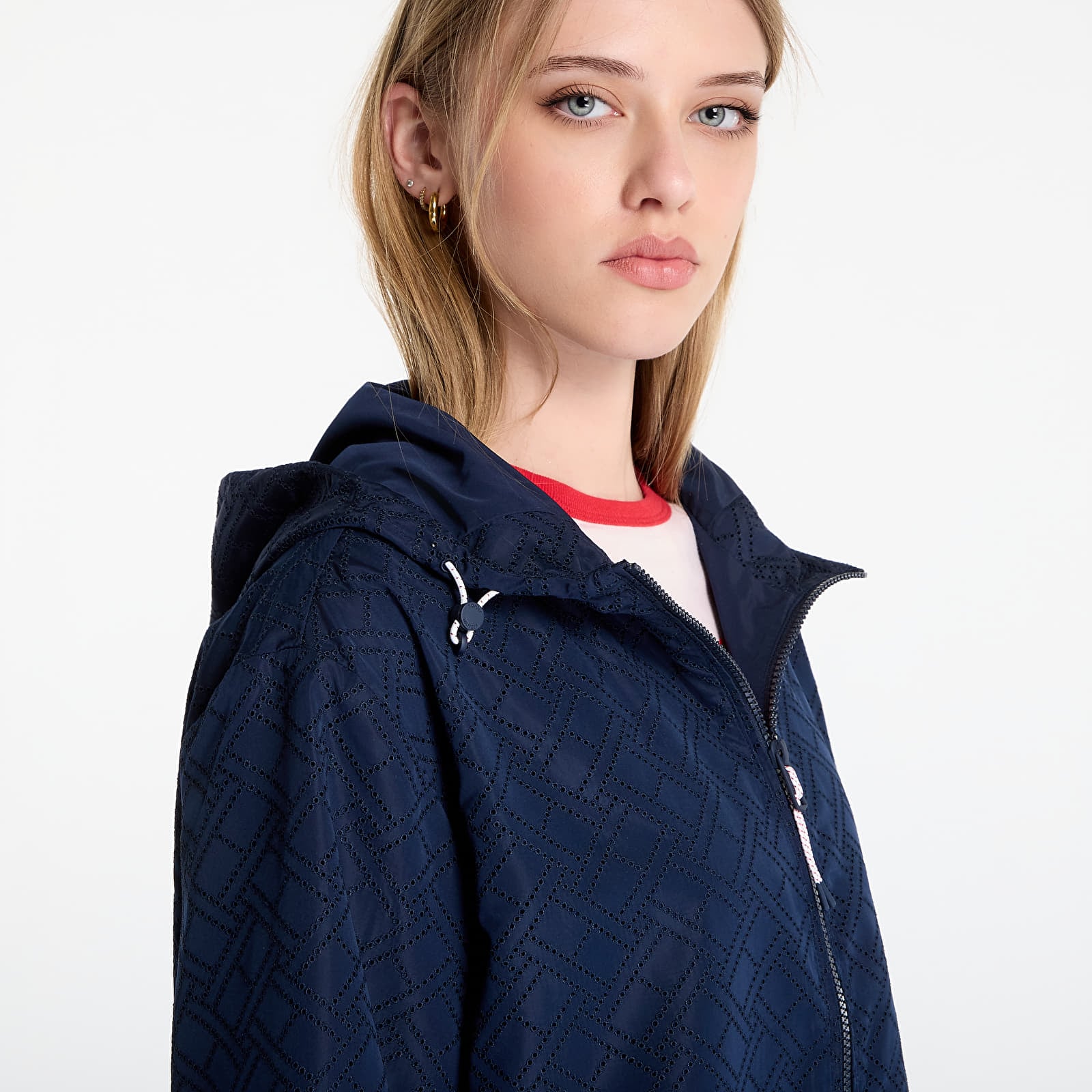 Якета Tommy Hilfiger Flag Ao Emb Windbreaker Navy
