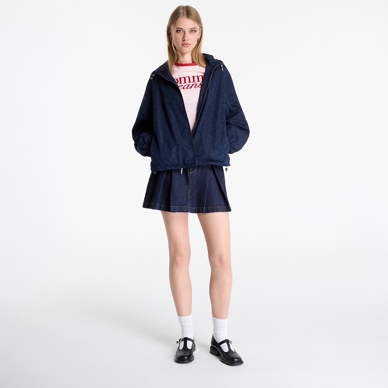 Якета Tommy Hilfiger Flag Ao Emb Windbreaker Navy