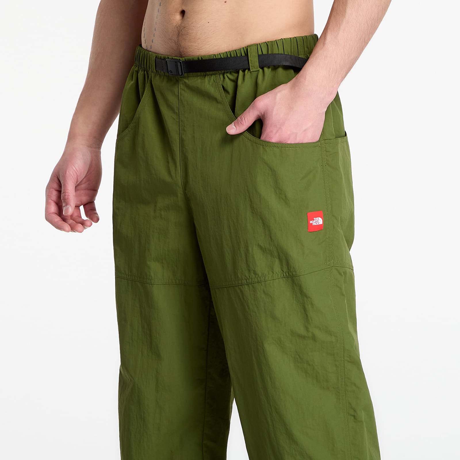 Men's trousers The North Face M Redbox Nylon Belted Pant Woodland Green