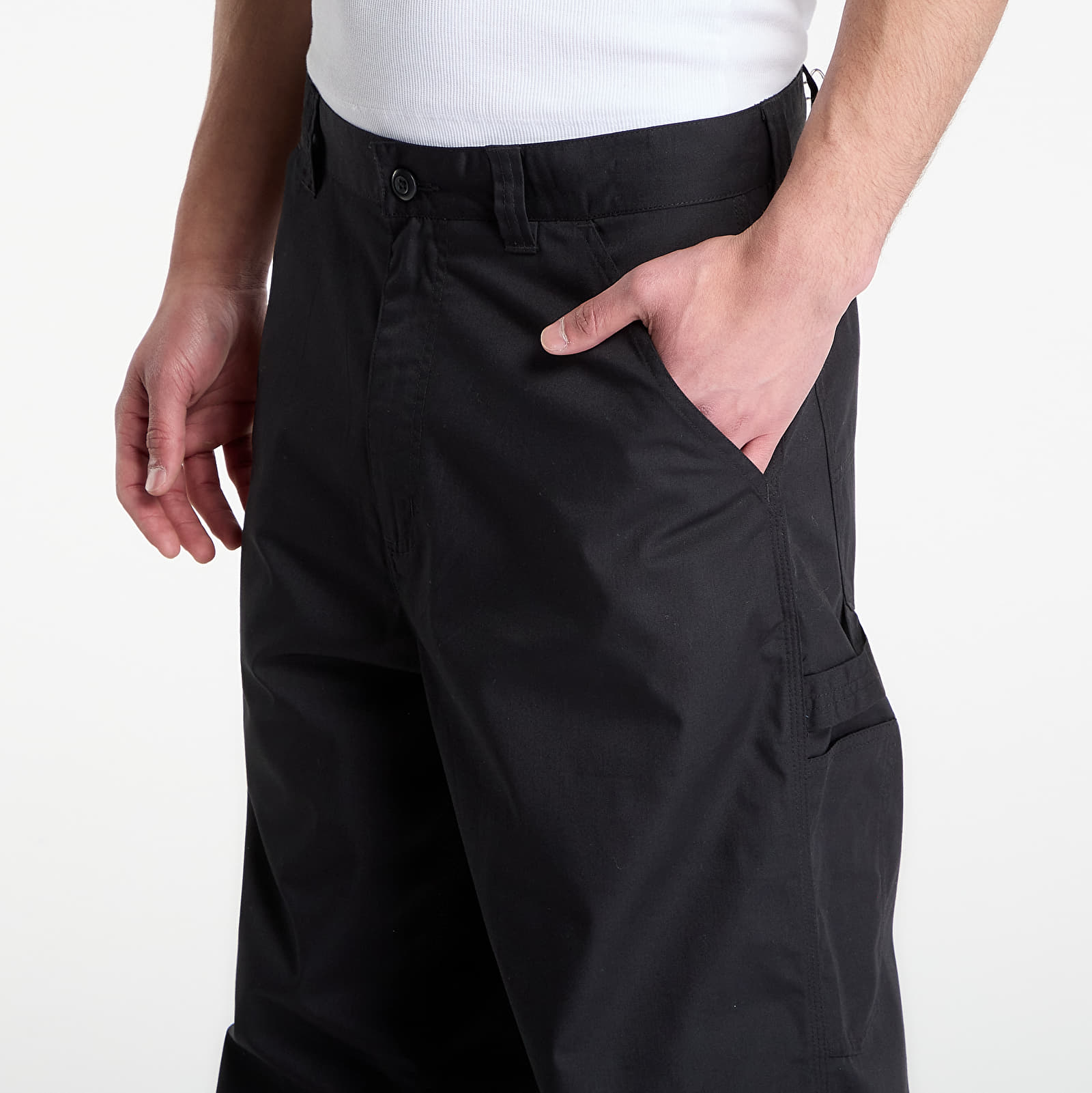 Men's trousers Carhartt WIP Postal Single Knee Pant Black