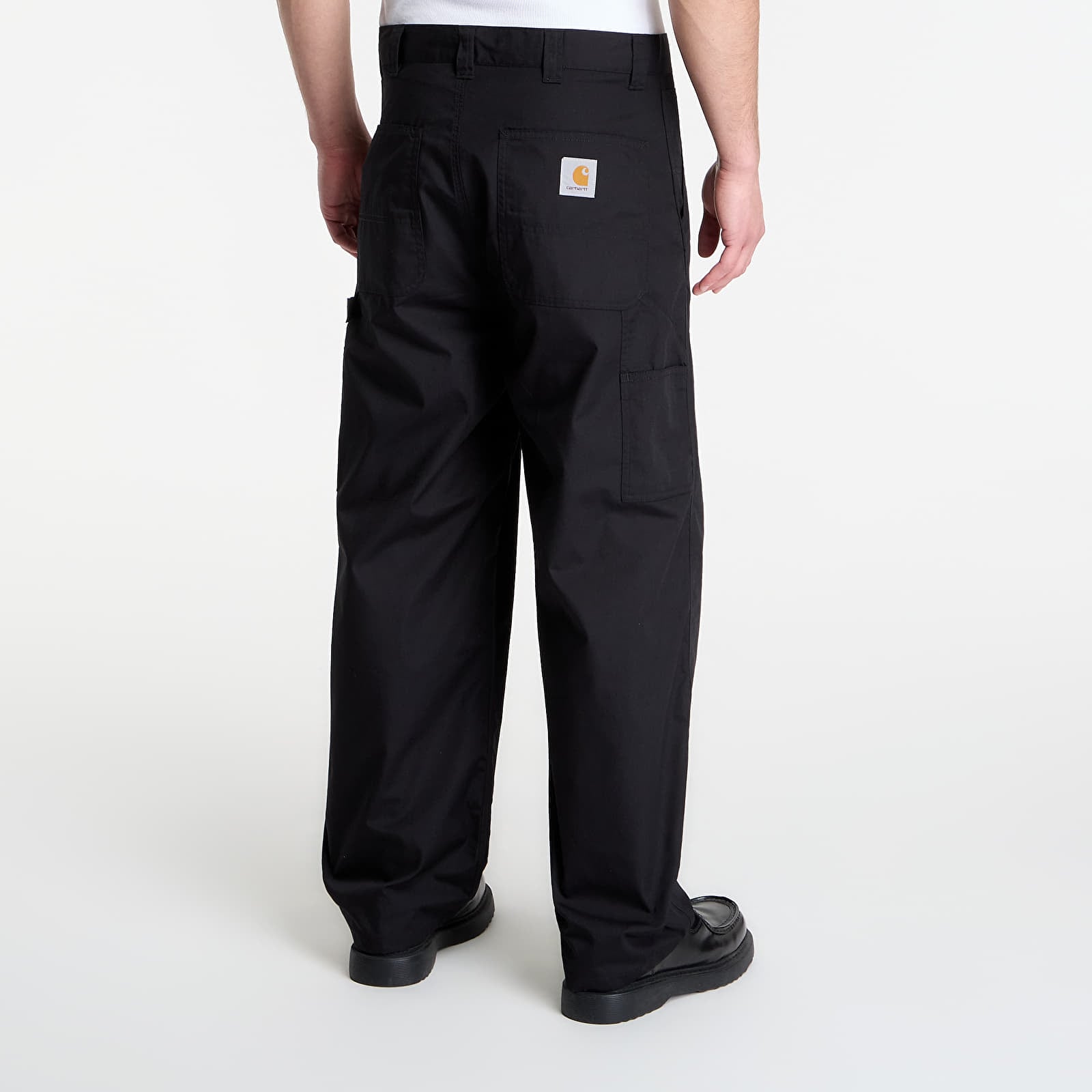 Men's trousers Carhartt WIP Postal Single Knee Pant Black
