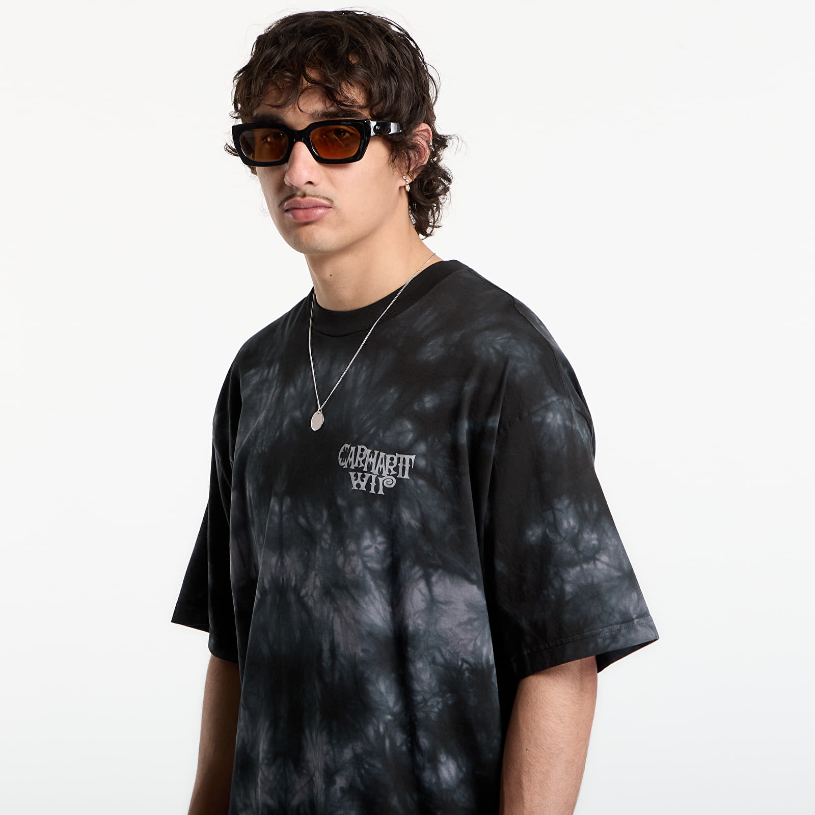 Pánske tričká Carhartt WIP S/S Radiate T-Shirt UNISEX Yosemite/ Obsidian