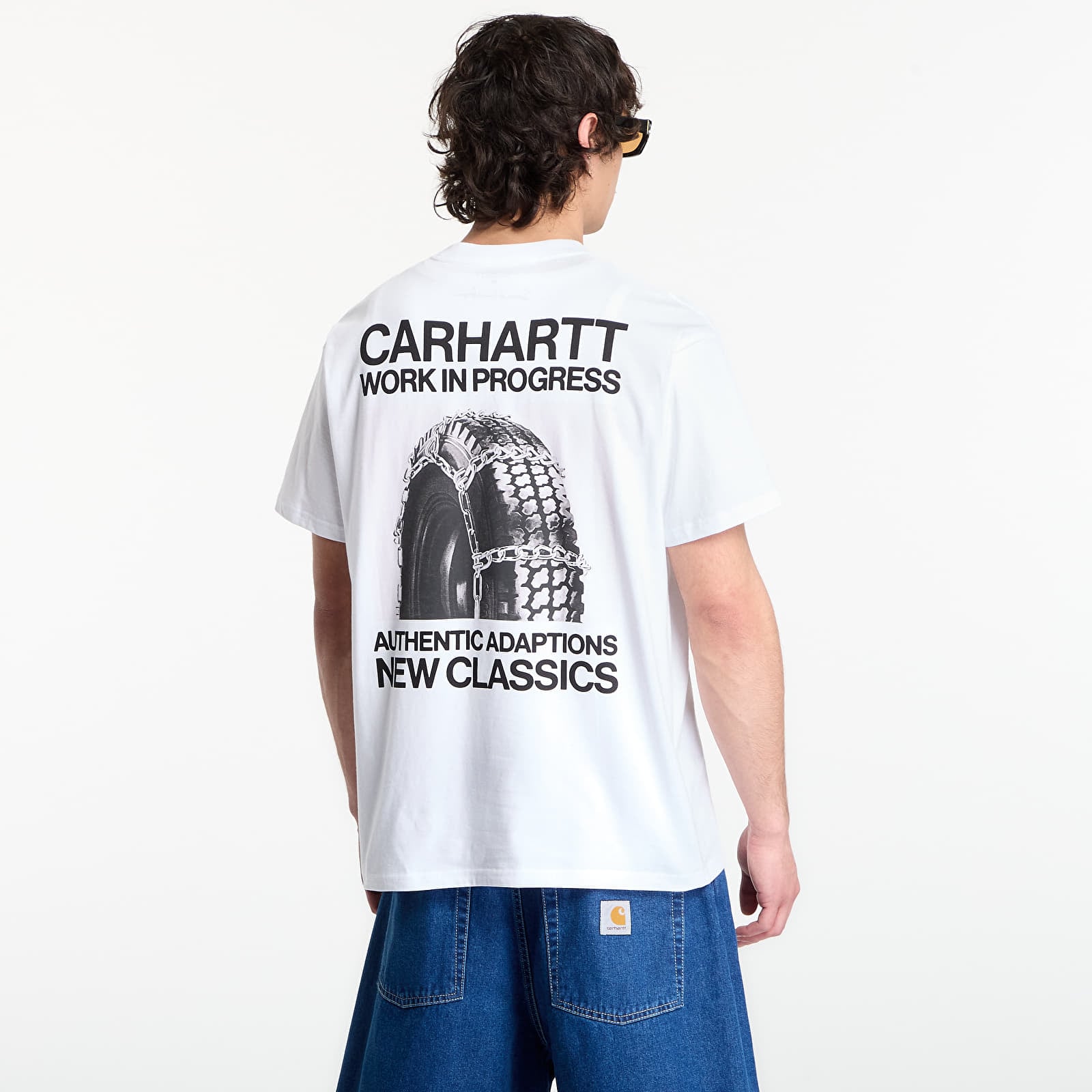 Men's T-shirts Carhartt WIP S/S Sean Hamilton 03 T-Shirt UNISEX White