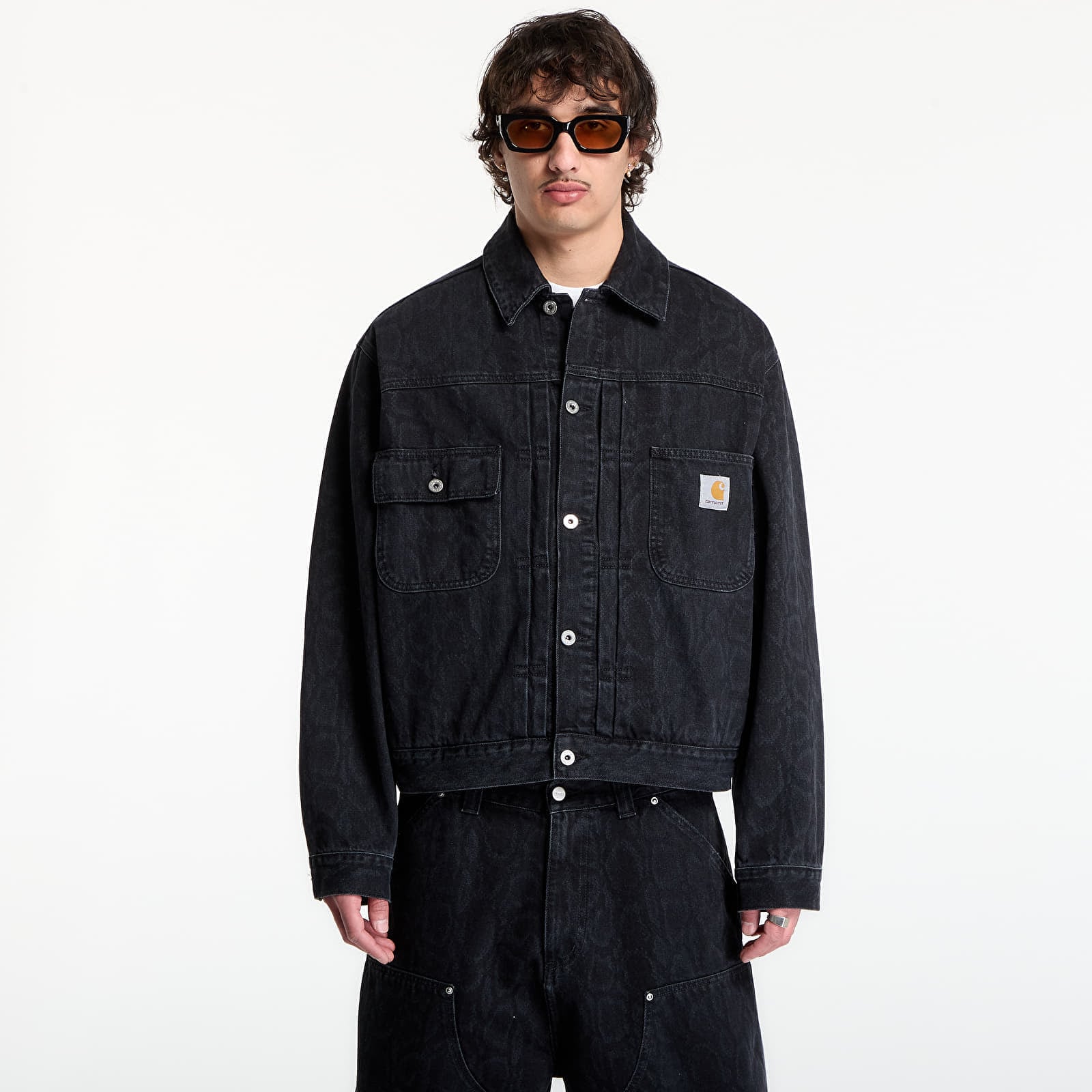 Яке Carhartt WIP Belmar Jacket UNISEX Snake Camo/ Black L