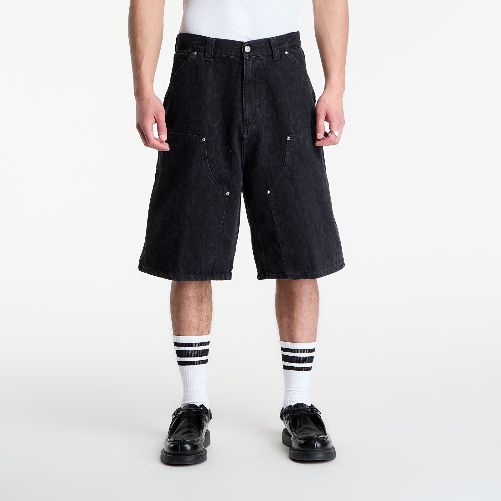 Men's shorts Carhartt WIP OG Double Knee Short Snake Camo/ Black
