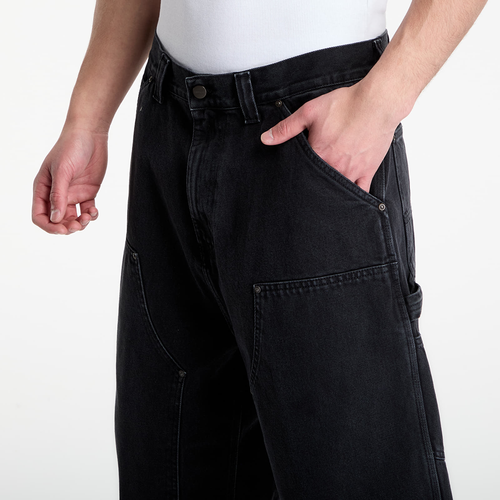 Men's shorts Carhartt WIP OG Double Knee Short Black