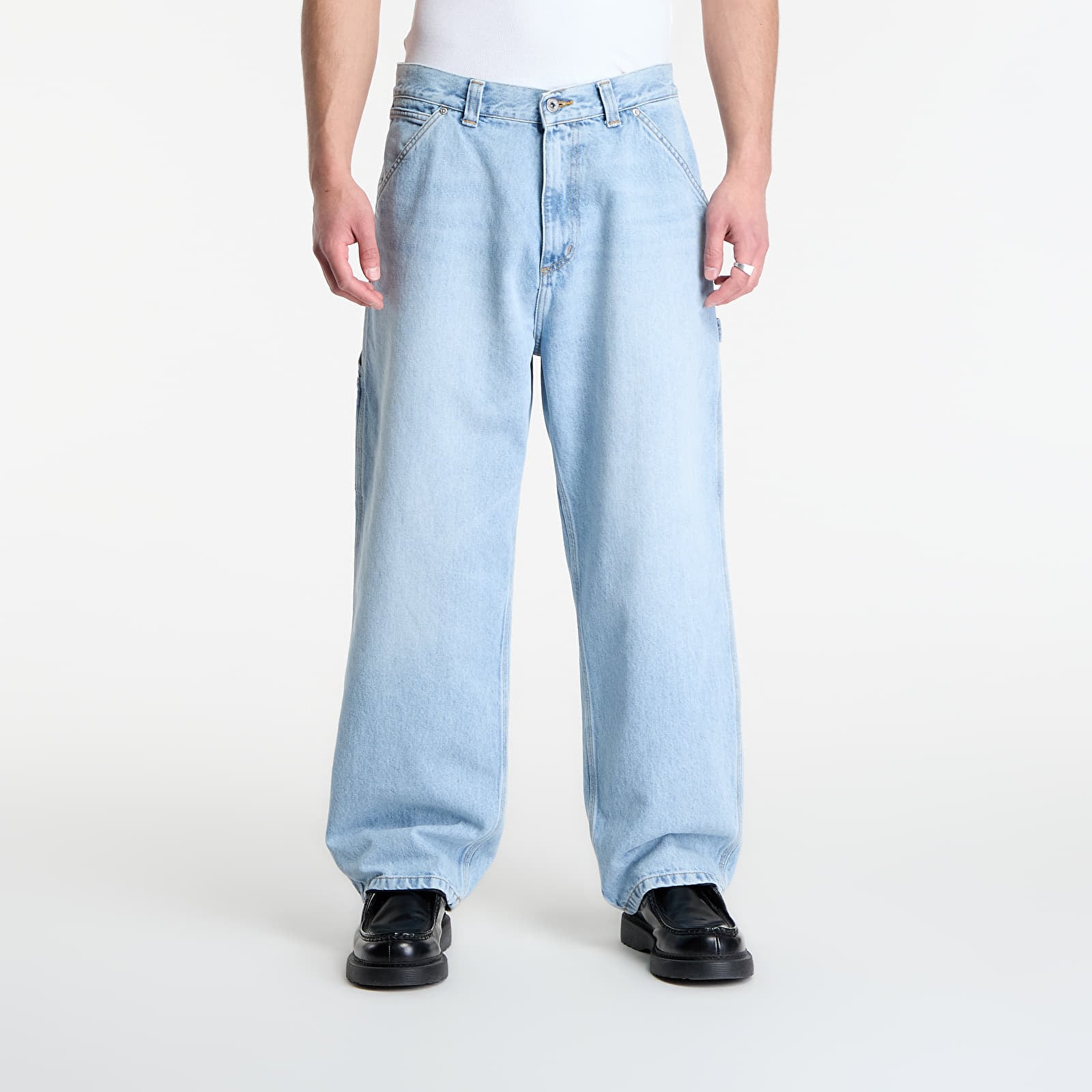 Vīriešu džinsi Carhartt WIP Belmont Pant Blue