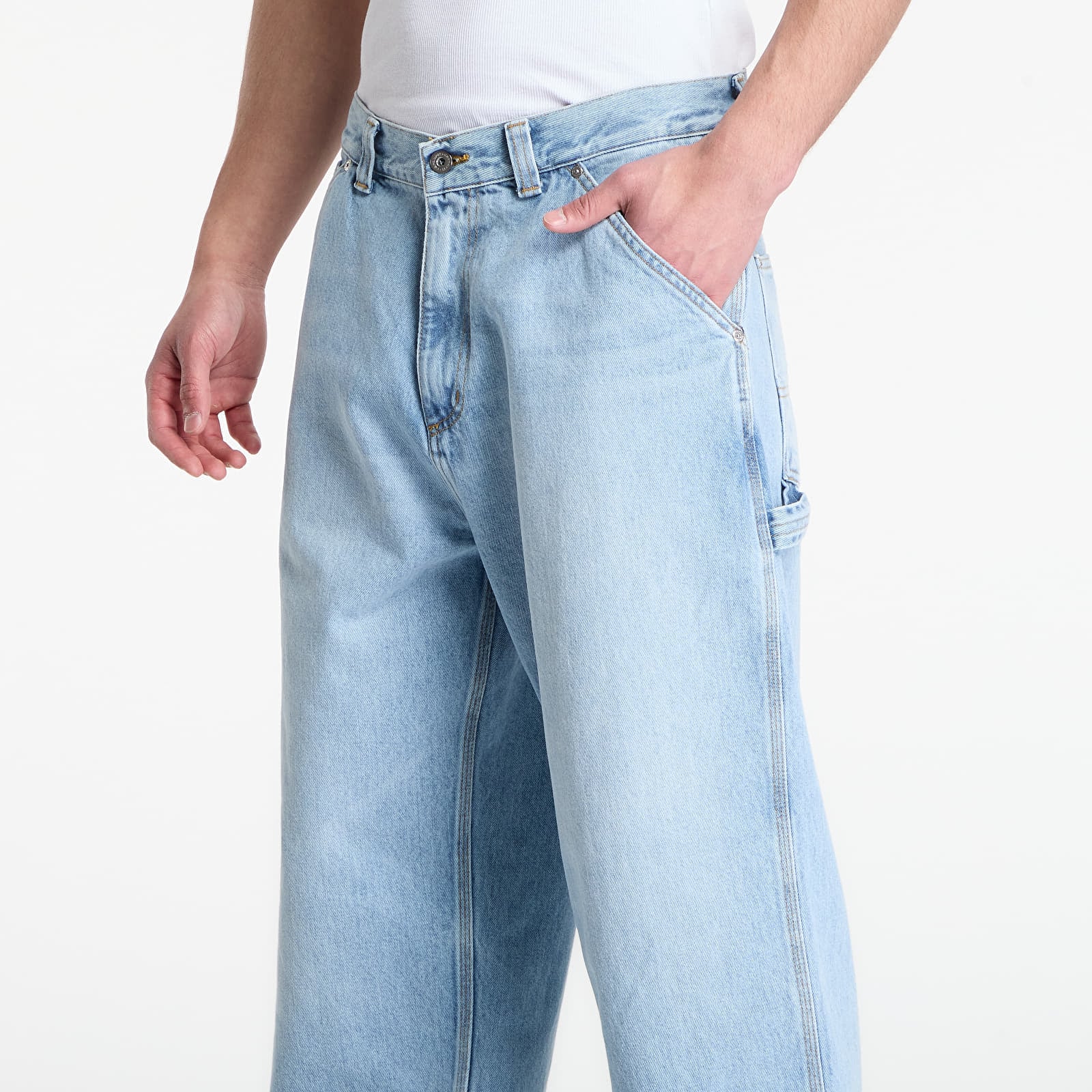 Vīriešu džinsi Carhartt WIP Belmont Pant Blue