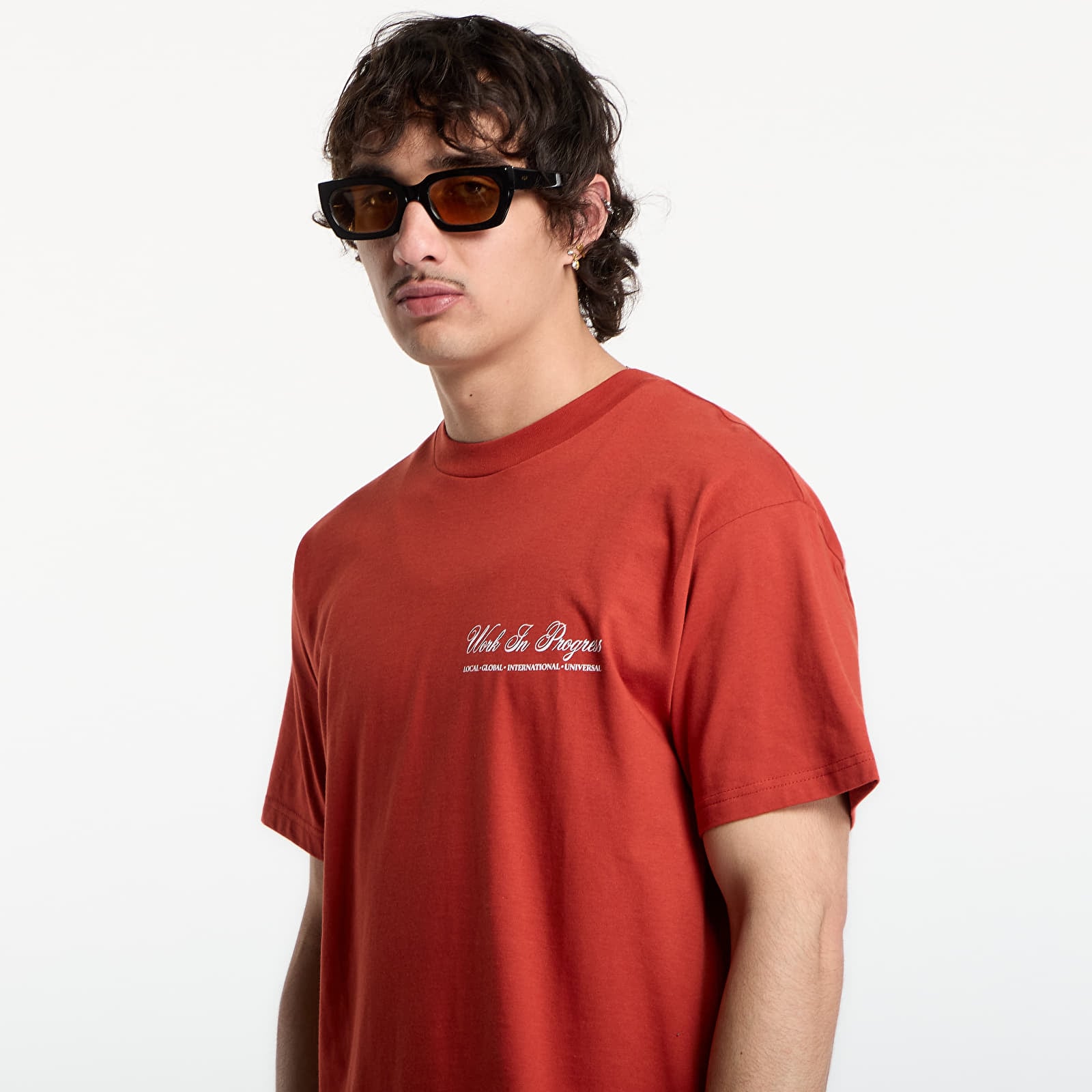 Men's T-shirts Carhartt WIP S/S Cloud Heart T-Shirt UNISEX Oxide Red