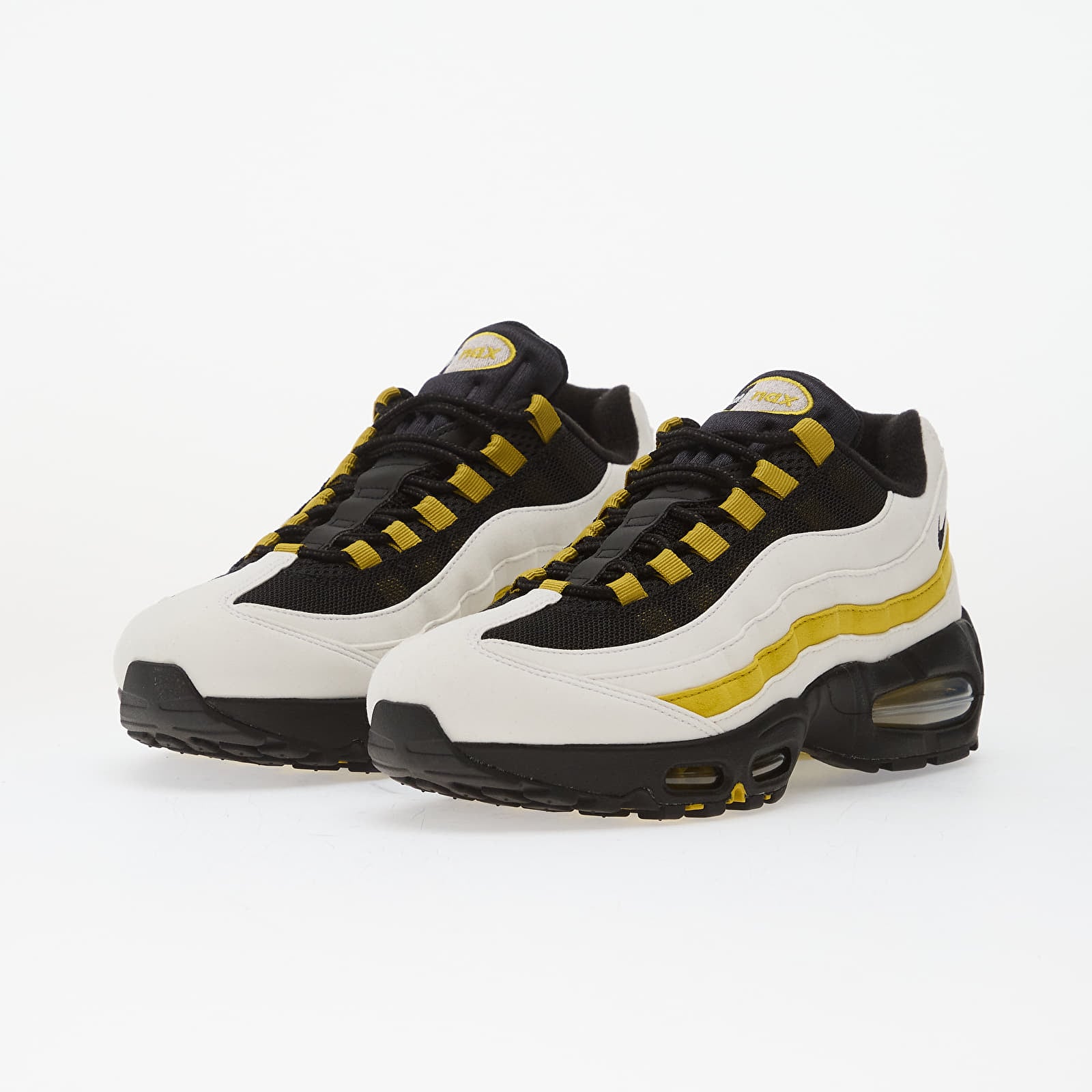 Turnschuhe und Schuhe für Männer Nike Air Max 95 Big Bubble "OG" White/ Black-Saffron Quartz