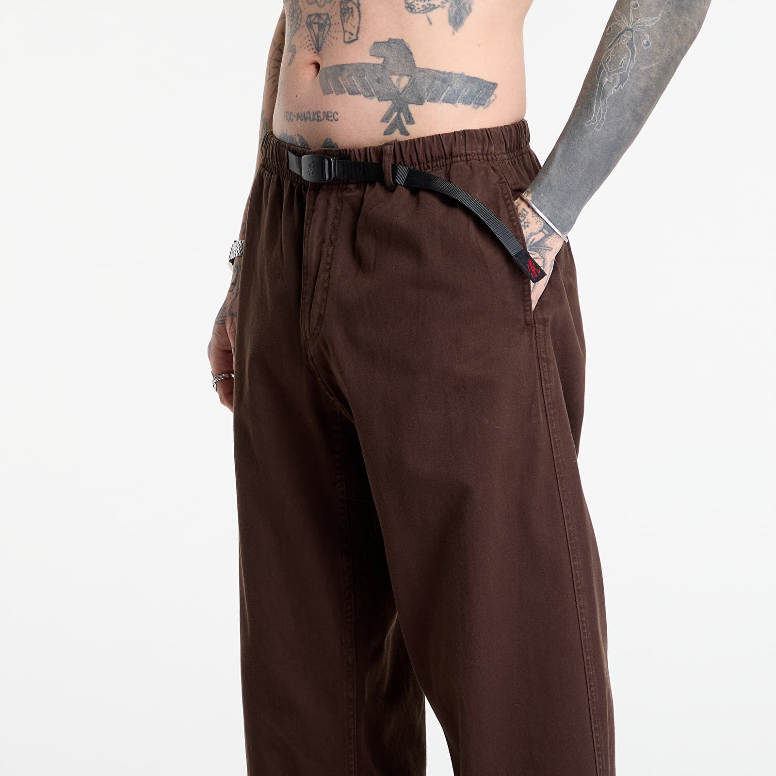 Men's jeans Gramicci Gramicci Pant Straight Fit Chocolate