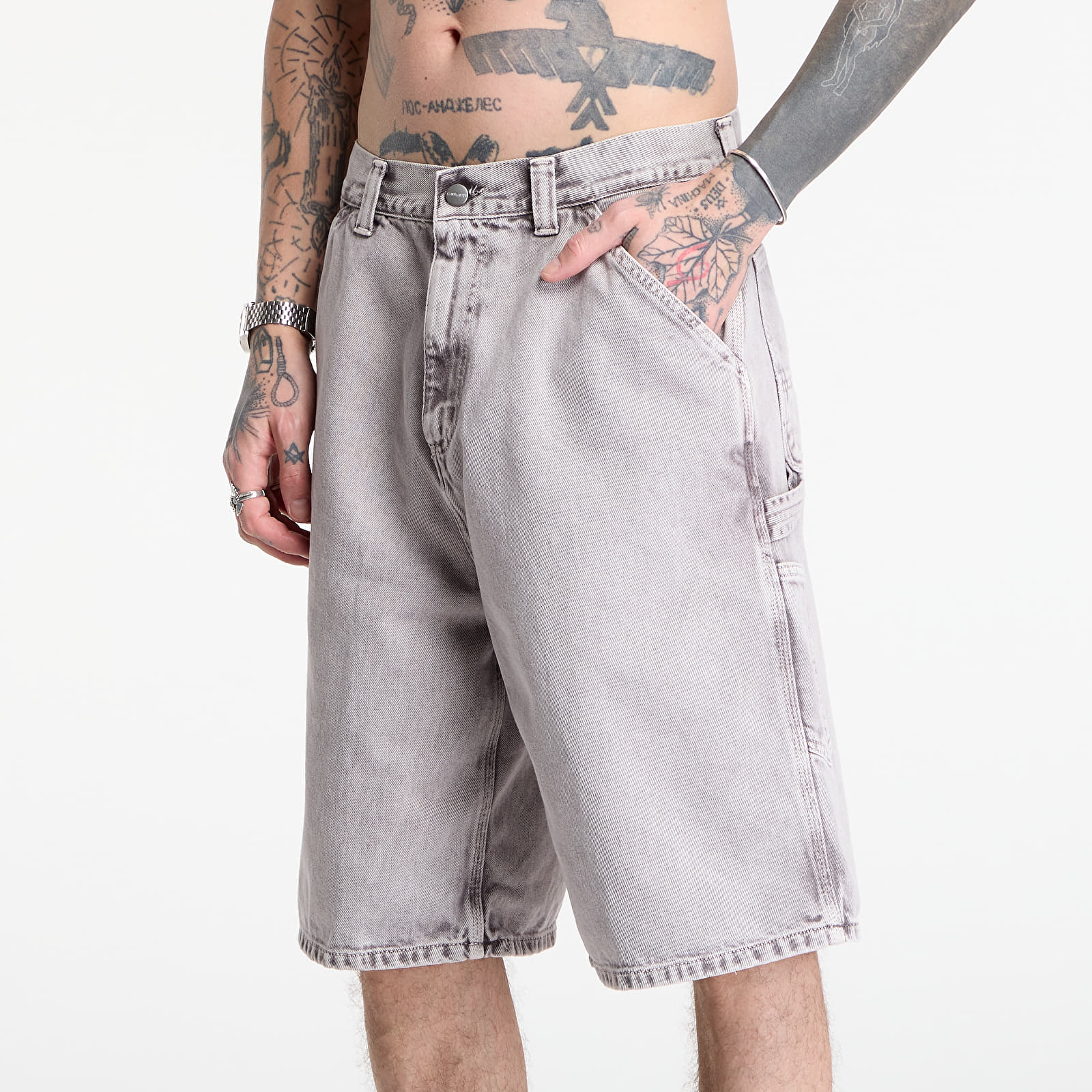 Shorts til mænd Carhartt WIP OG Single Knee Short Shale
