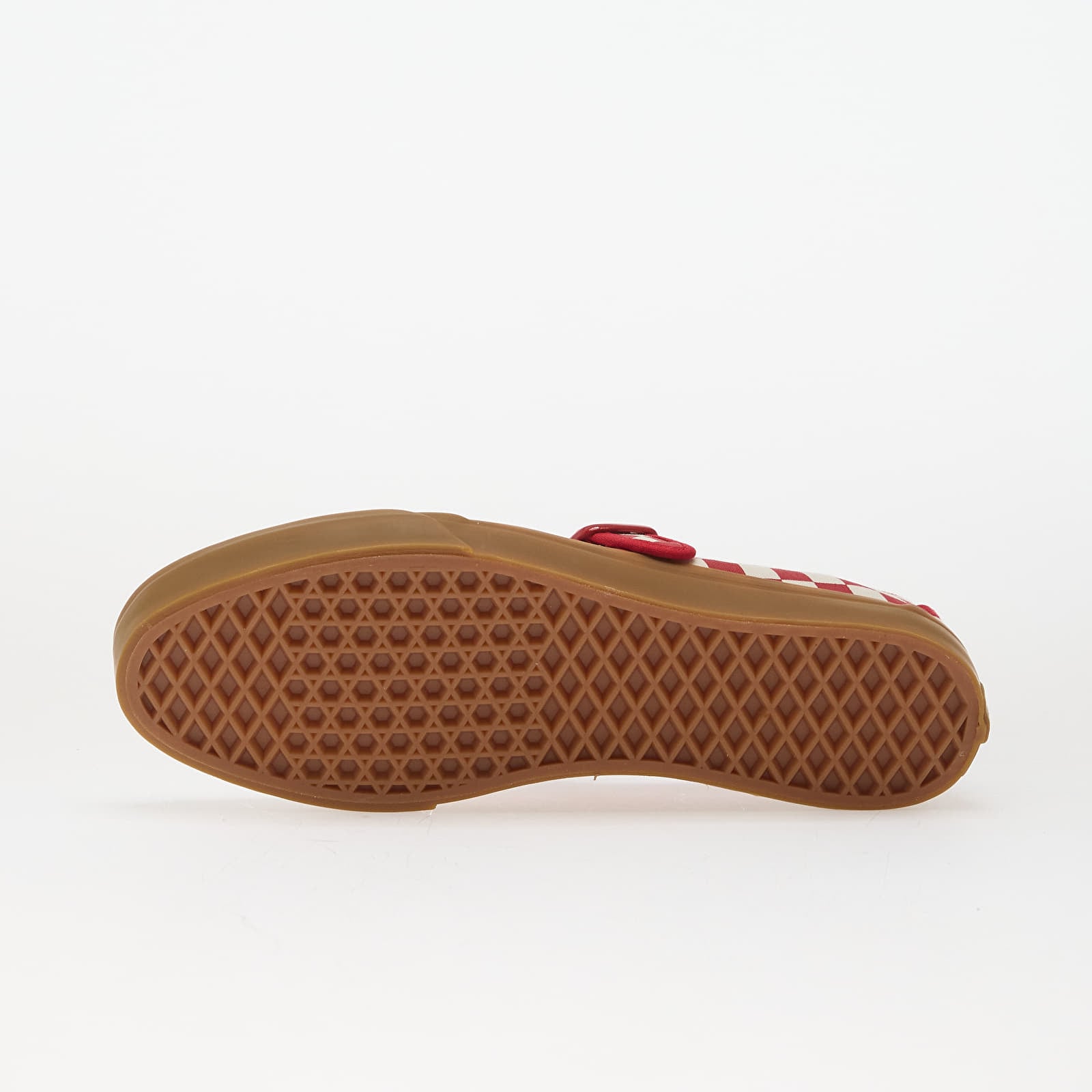 Men's sneakers and shoes Vans Mary Jane Checkerboard Red/ White