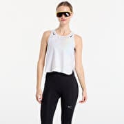 Nike AeroSwift Women's Dri-FIT ADV Cropped Running Tank Top Off White/ Black