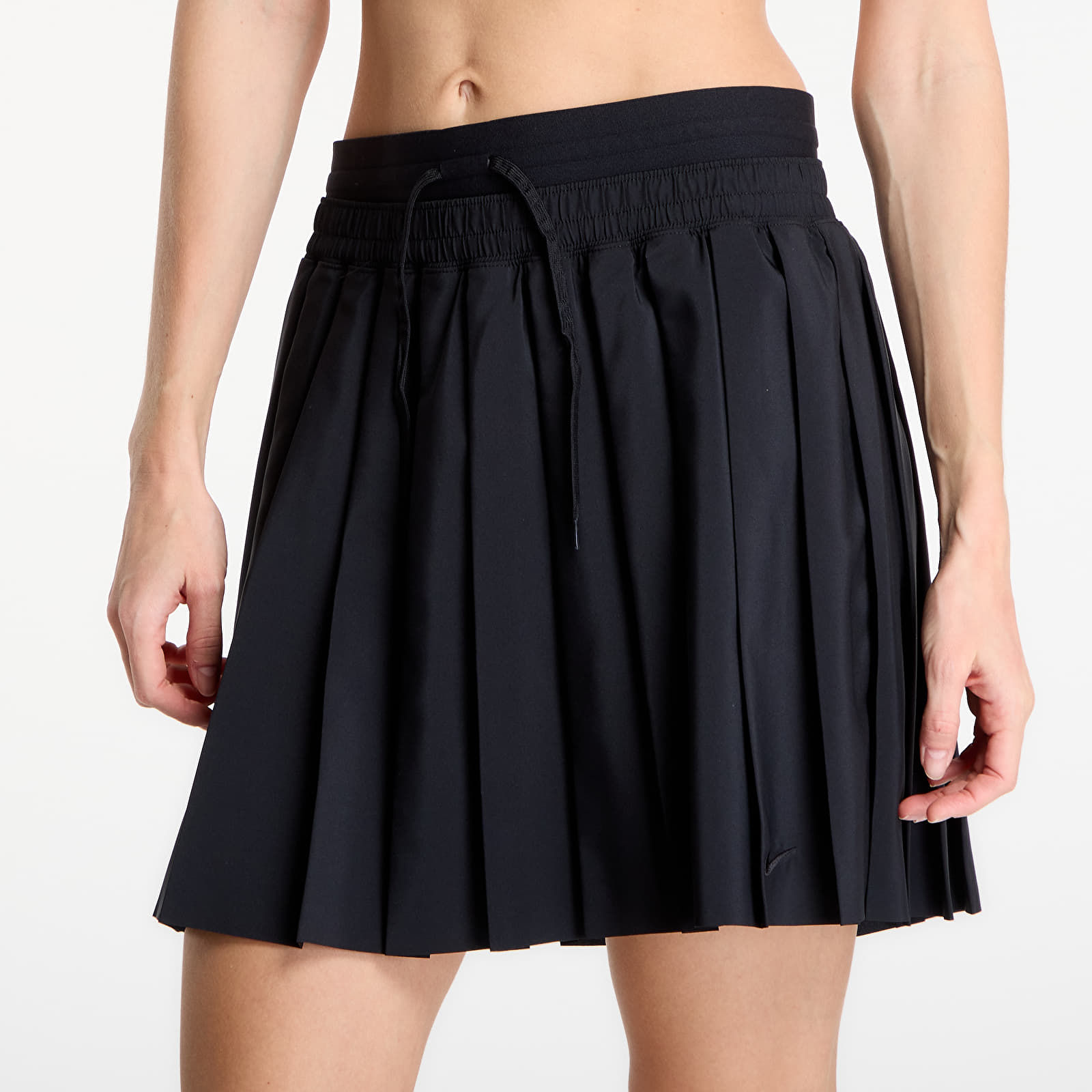 Spódnice damskie Nike Sportswear Women's Mid-Rise Pleated Skirt Black/ Black