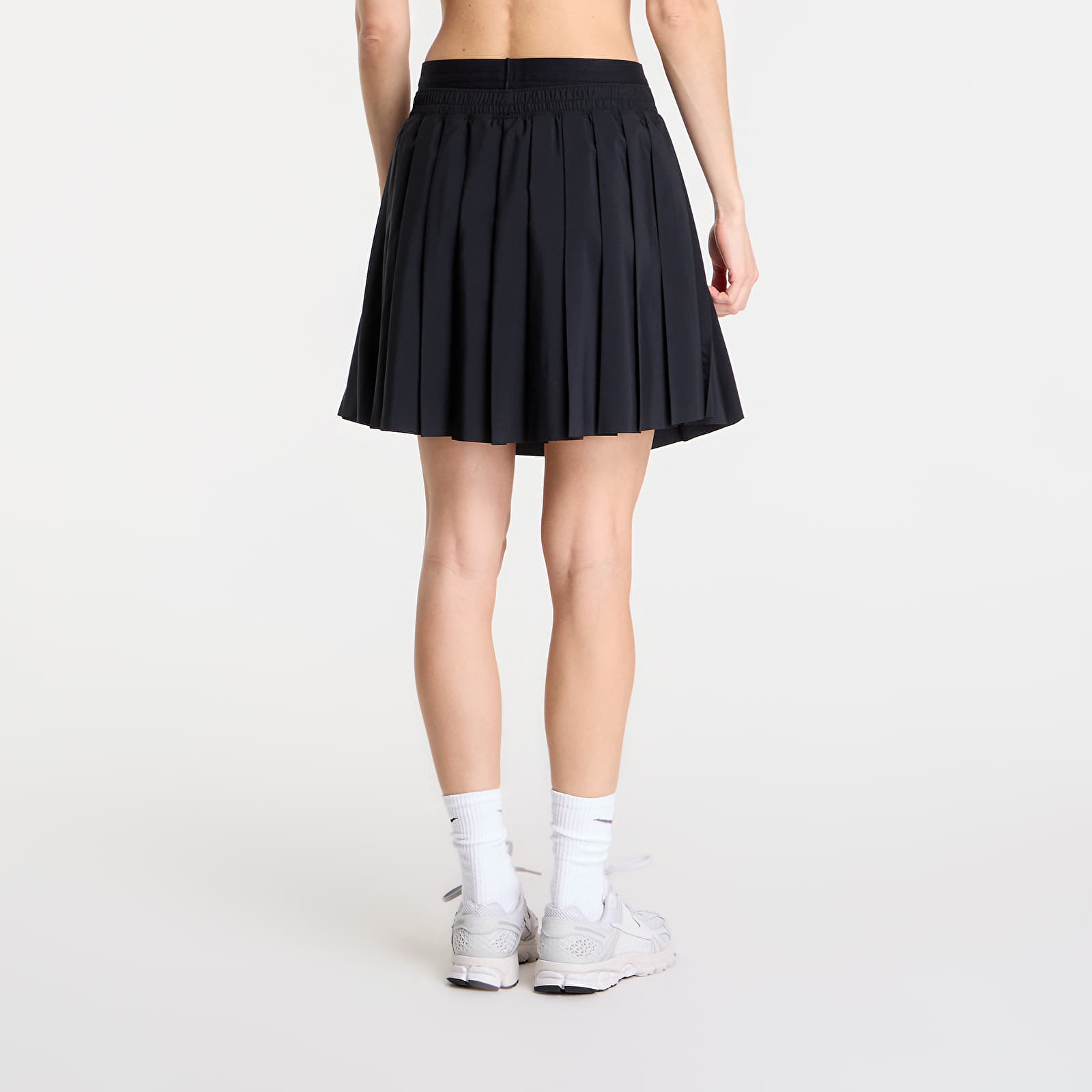 Spódnice damskie Nike Sportswear Women's Mid-Rise Pleated Skirt Black/ Black