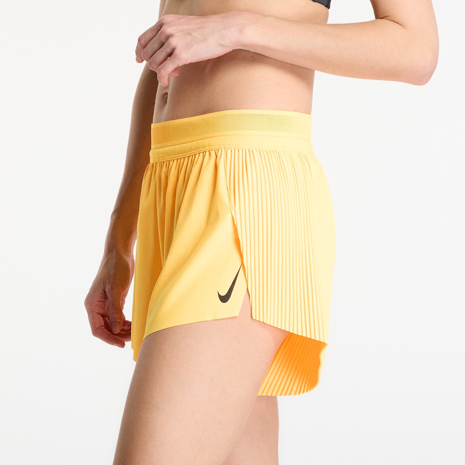 Shorts für Frauen Nike AeroSwift Women's Dri-FIT ADV Mid-Rise 3" Brief-Lined Running Shorts Laser Orange/ Black/ White/ Black