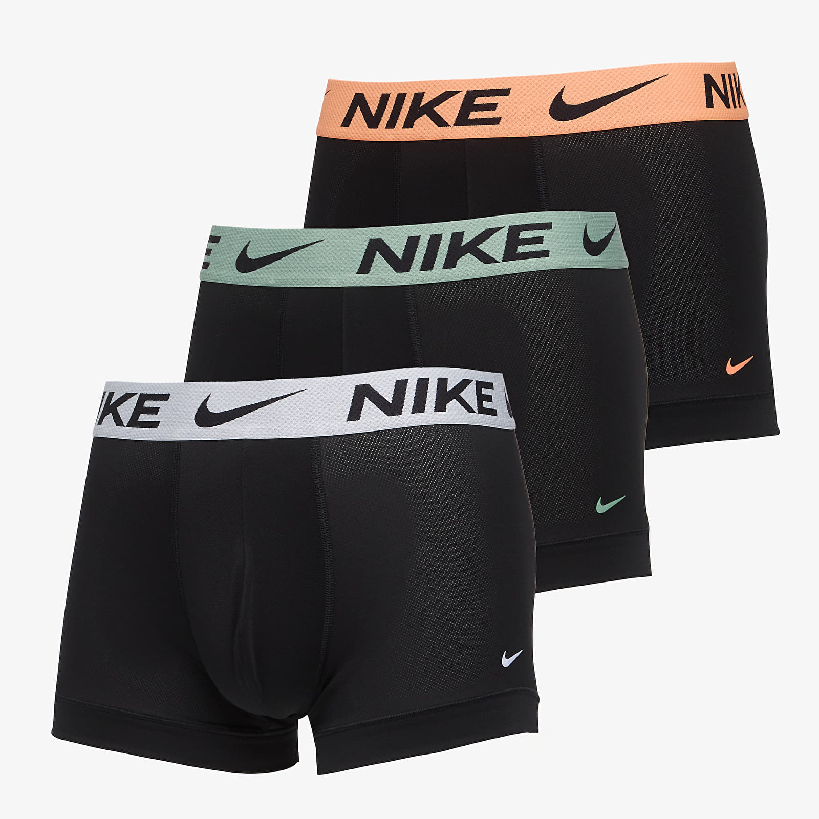 Pánske šortky Nike Trunk 3-Pack Black