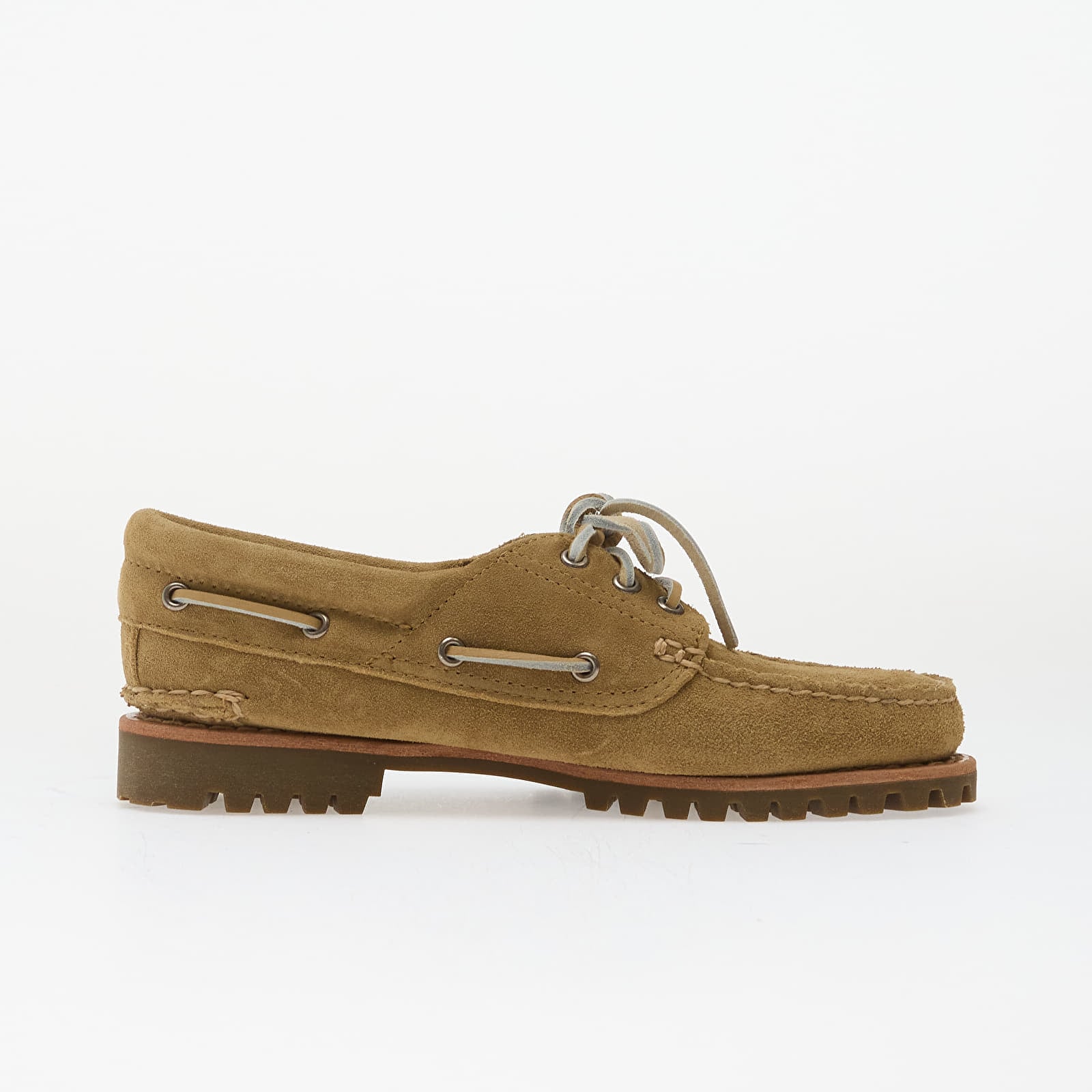 Sneakers und Schuhe für Frauen Timberland Authentic Boat Shoe Medium Beige Suede