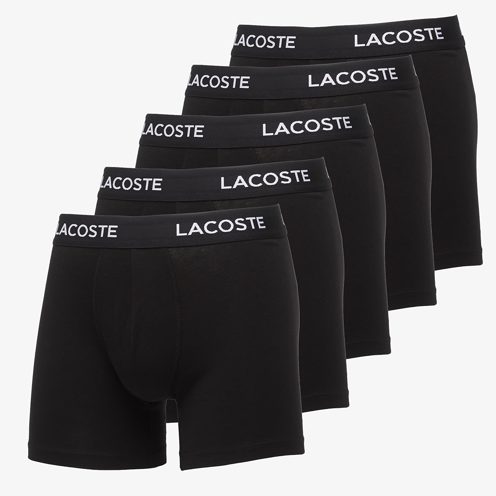 Men's boxers LACOSTE 3 Packs Boxer Brief Black