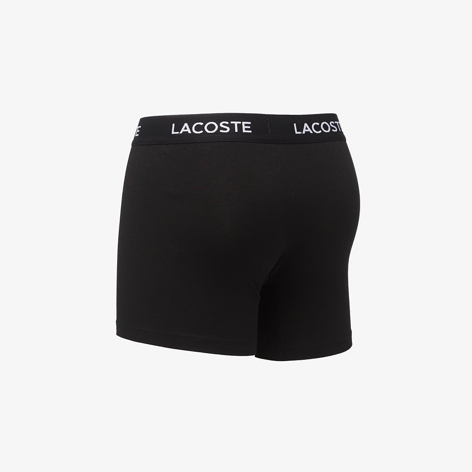 Men's boxers LACOSTE 3 Packs Boxer Brief Black
